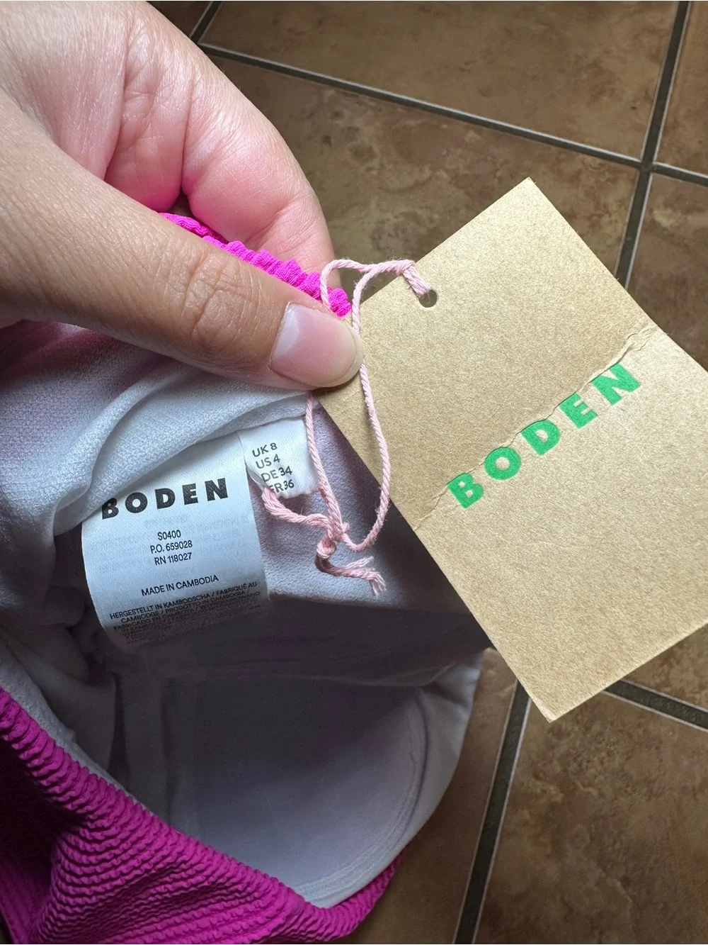 Boden sleek one